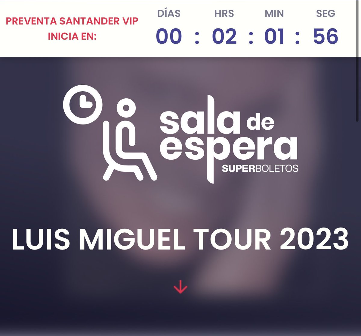 ailoviutl's tweet photo. 🚨 FILA VIRTUAL 🚨

Luis Miguel ☀️ Tour 2023 🎙️

💳 La Sala de Espera se encuentra activa 💳
Preventa Santander VIP inicia: 10:00 am 💳

Link: https://t.co/GtzAv0i20Q

Noviembre 21 🗓️
CDMX 📍
Arena CDMX 🏟️

Noviembre 22 🗓️
CDMX 📍
Arena CDMX 🏟️

Noviembre 24 🗓️
CDMX 📍
Arena CDMX 🏟️

Diciembre 4 🗓️
San Luis Potosí 📍
Estadio Alfonso Lastras 🏟️

Diciembre 8 🗓️
Puebla 📍
Estadio Cuauhtémoc 🏟️

Diciembre 10 🗓️
Oaxaca 📍
Estadio Alebrijes 🏟️

Diciembre 12 🗓️
Veracruz 📍
Estadio Beto Ávila 🏟️

💳 Fechas de Preventa de Boletos 💳

Info aquí: https://t.co/UUdhx5Stml

#LuisMiguel #LuisMiguelTour2023 Estadios #LuisMiguelTour Superboletos Fila Virtual Precios de Boletos