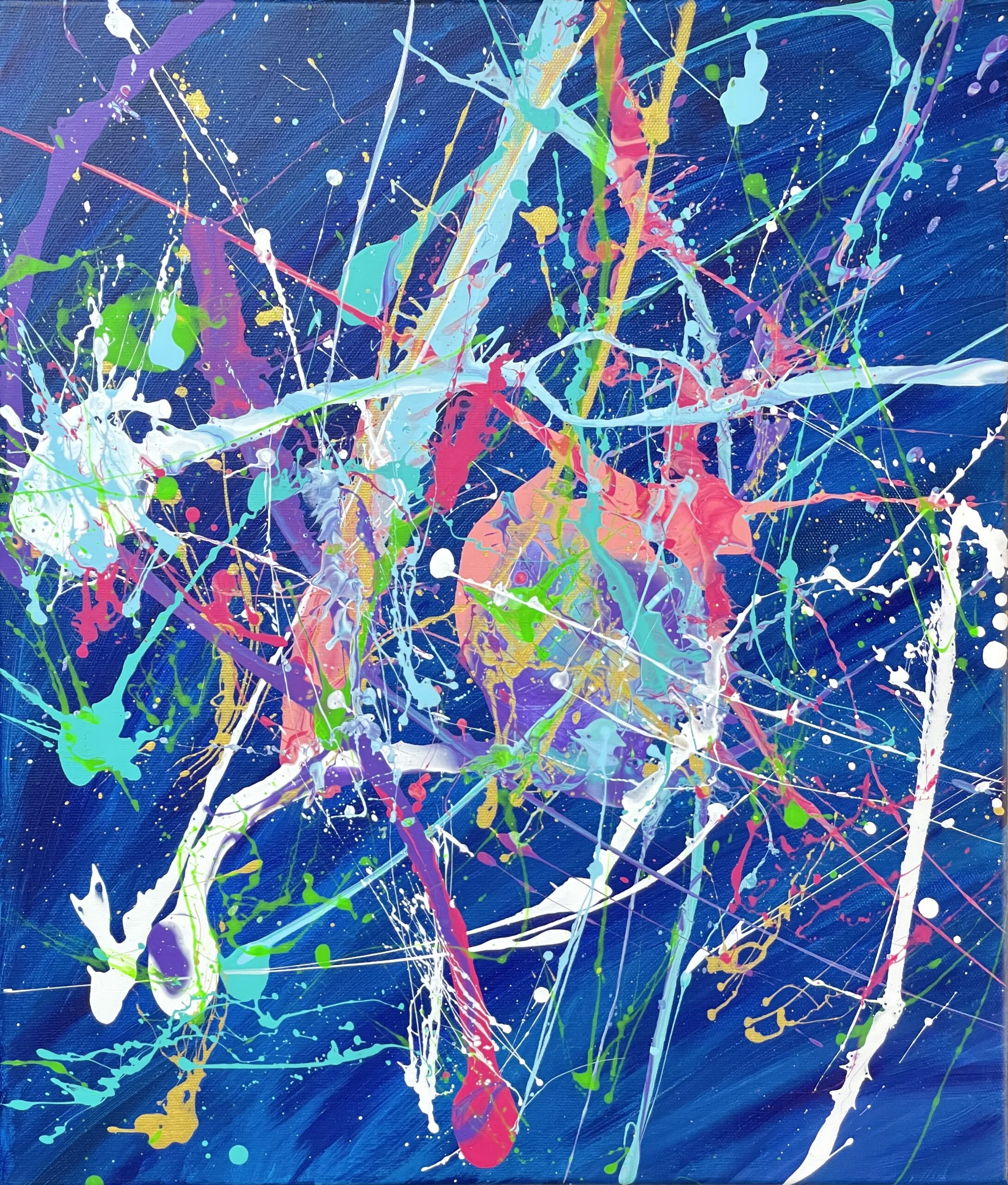 新着 アクリル画 水神 アート/写真 - retrace.ai