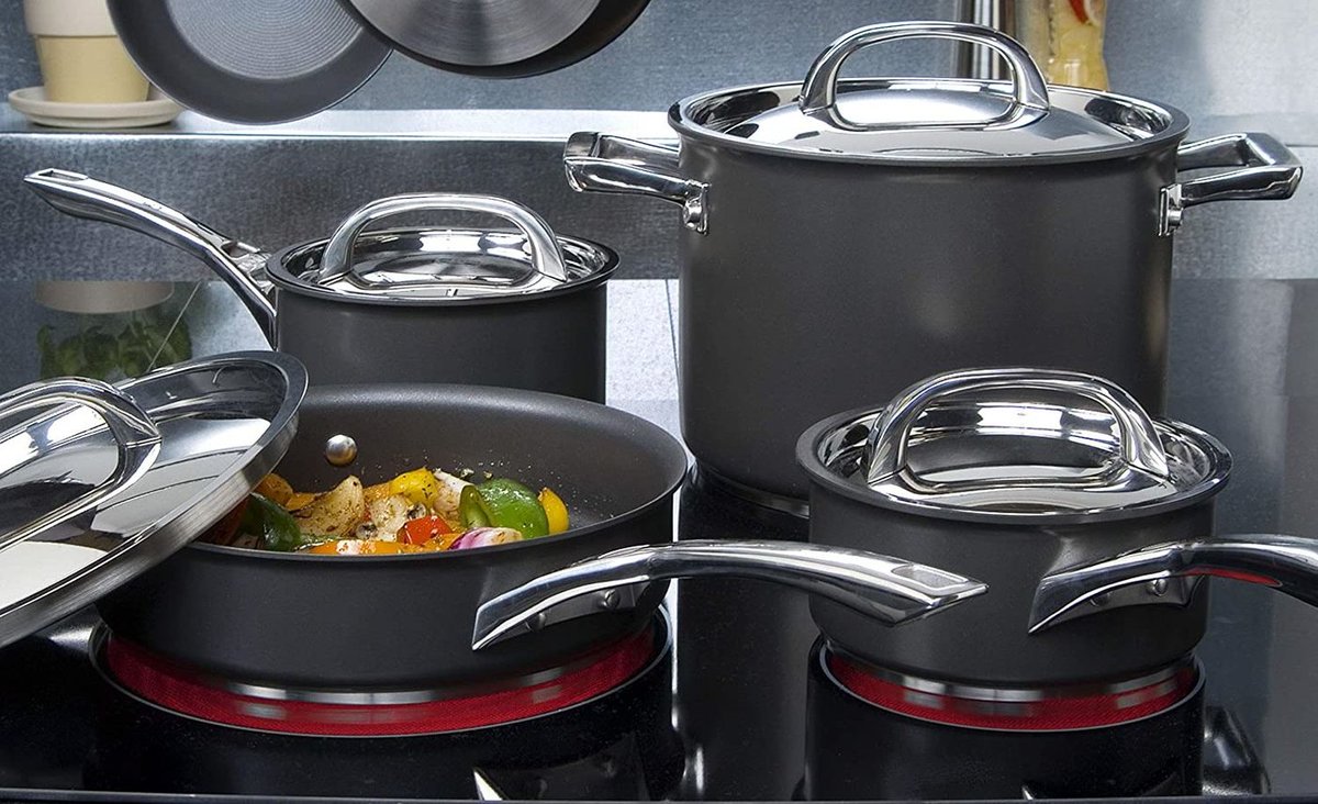 Circulon is an impressive kitchen brand known for its quality. Every collection they put out comes with a few unique traits that raise it above similar sets and the Infinite Cookware Set is no exception. #Circulon #Cookware #NonstickCookware #Reviews

tablematters.com/circulon-infin…