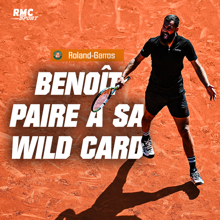 RMCsport's tweet photo. 🚨 C'est officiel ! Benoit Paire jouera le tableau principal à Roland-Garros !

https://t.co/xfN8oYMRcj https://t.co/bpdWISlMvj