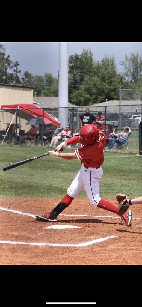 Junior Year Stat Line:
AB 111 
AVG .477 
OBP .556
OPS 1.439
SLG .833
H 53, 11 2B, 2 3B, 10 HR
RBI 51
BB 17
<a href="/Titans_Baseball/">Carl Albert Baseball</a> <a href="/theshowbsb2024/">The Show 405 Baseball 2024</a>