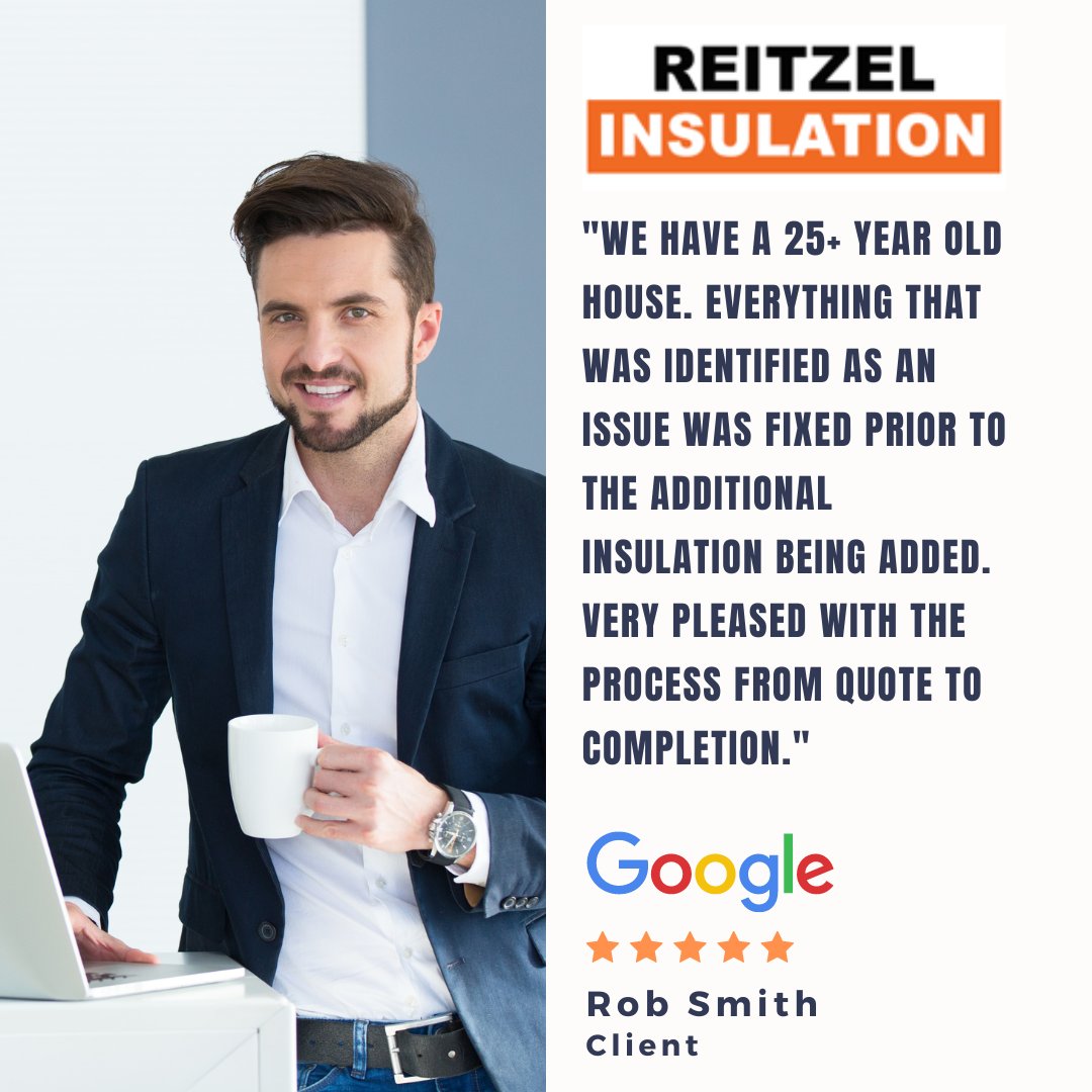 reitzelinsulate's tweet photo. We want to thank Rob for the Google review.
Let us provide 5-Star customer service and support for your insulation needs.
📱 800-265-8869
Read all of our reviews at https://t.co/JVsXfm5u1d
#reitzel #reitzelinsulation #reviews #testimonials #insulation #insulationservices https://t.co/v0CMiow7dj