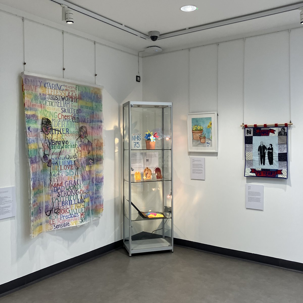 HearthGallery's tweet photo. We are delighted to welcome the 'Affinity: A Celebration of Connection' exhibition to the Hearth Gallery, featuring artwork made by the CTA students at  @UniSouthWales following the art workshops delivered to people living with dementia at MHSOP wards.

https://t.co/KqZPMMUuIs https://t.co/Zafwot1Maw