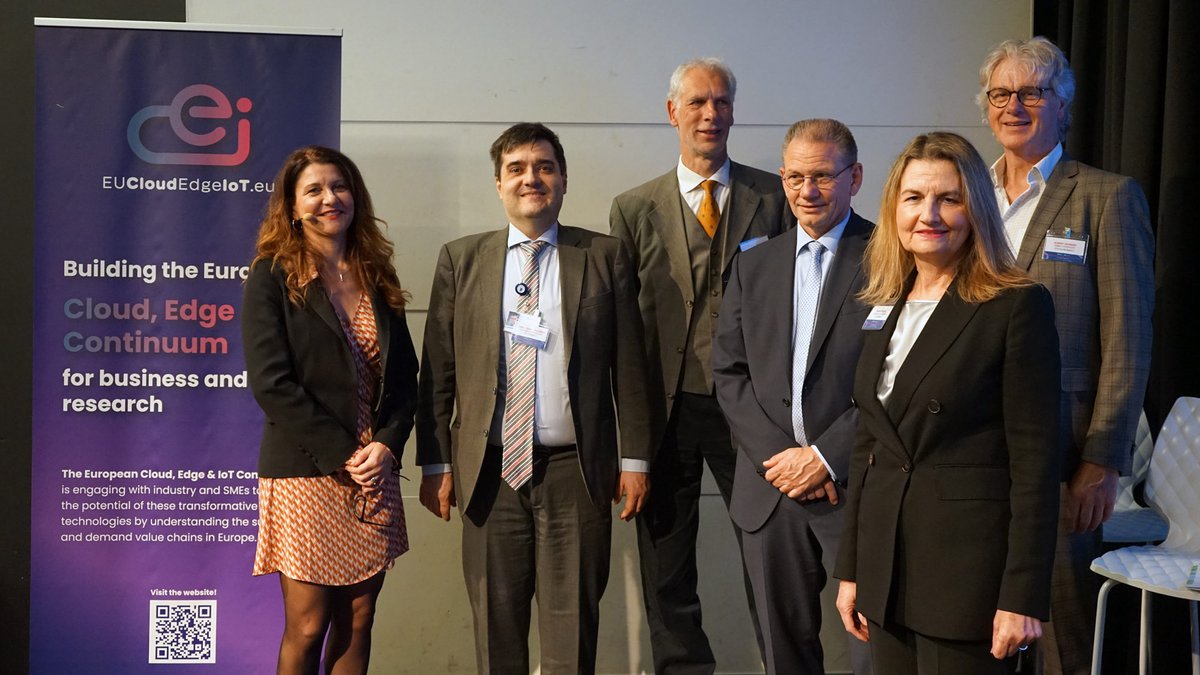 Martel_Innovate's tweet photo. Shaping the future of #Cloud, #Edge &amp; #IoT in #Europe! 🚀 Read about our role in the #EUCEIevent, fostering collaboration among Europe's top experts. 

🔗 https://t.co/X6HTkzIAtK

@EU_CloudEdgeIoT @MoniqueCalisti @albert_seubers @GiovanniRimassa @massimoneri https://t.co/KiwNO3yvke