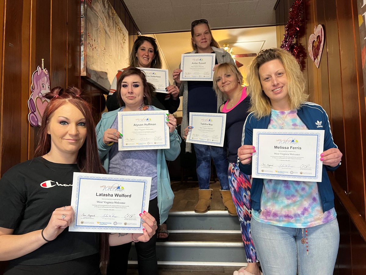 These 8 individuals are the most recent graduates of West Virginia Welcome's Hospitality and Tourism program. This is just one of the certifications offered through our Adult Education program in Huntington.

Congratulations to all!

Read more at catholiccharitieswv.org/the-pathway-to…