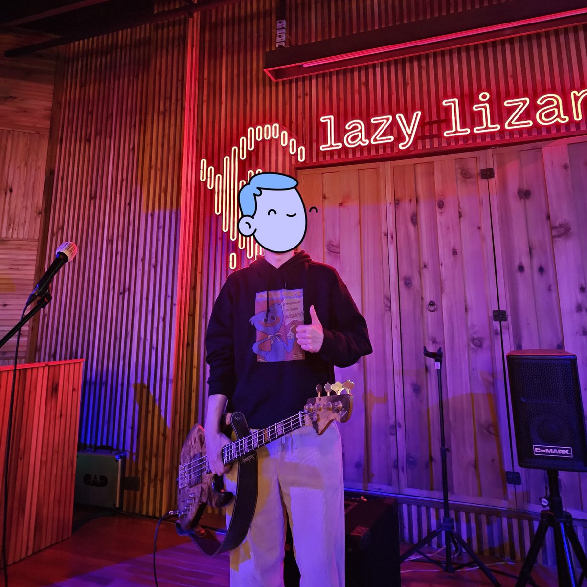 beflean's tweet photo. doodle by day, bass by night @doodles https://t.co/DoFIYhDpFz