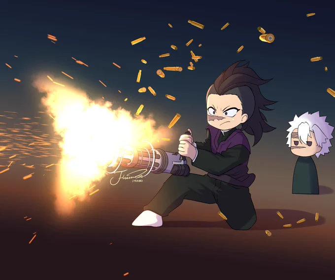 爆血ガトリングガン   #鬼滅の刃