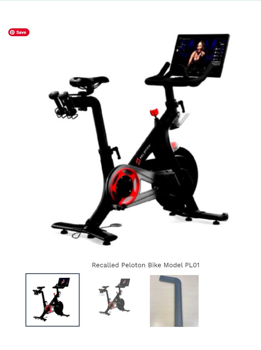 WellesleyHealth's tweet photo. Peloton recalls 2 million bikes. Model PL01. Visit the Consumer Product Safety Commission website for more information. https://t.co/NUVlnsLvZX @TownOfWellesley https://t.co/3TEymBzuSd