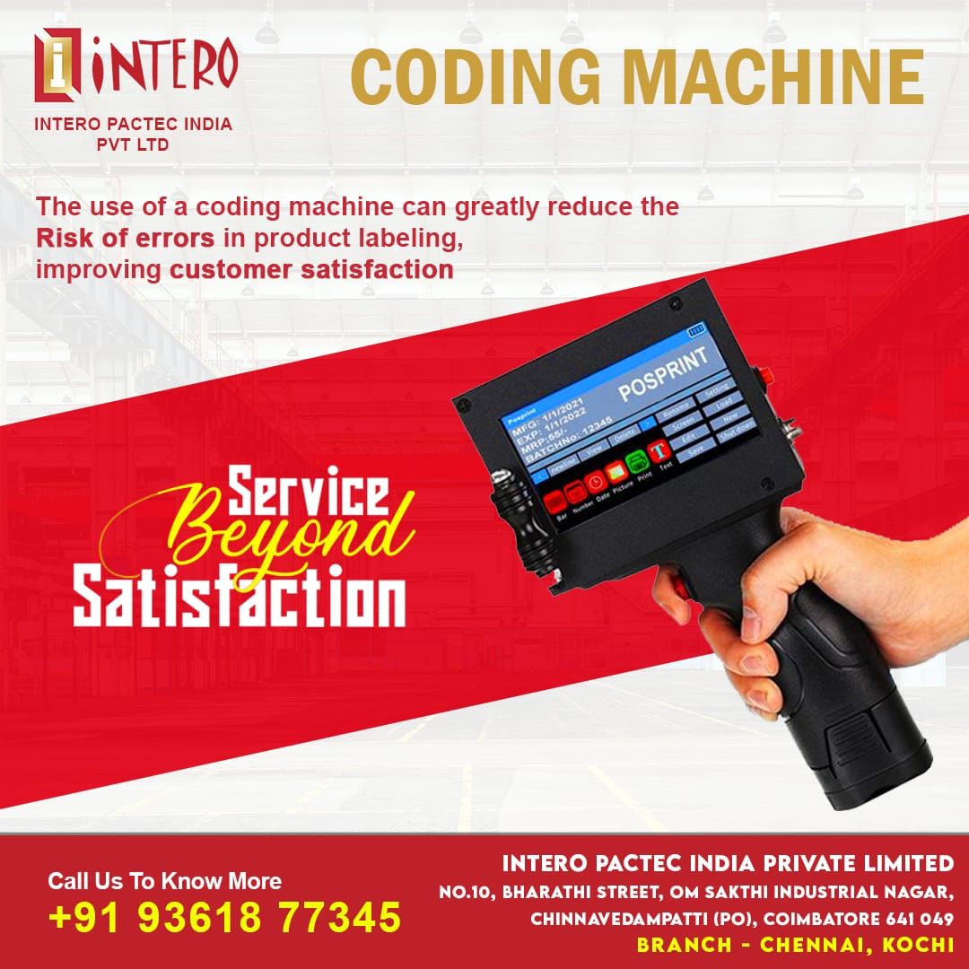 Hand Held Coding Machine In Karur
Maintenance free model, easy to us ..For more info visit...interopackingmachines.com/latest-update/…