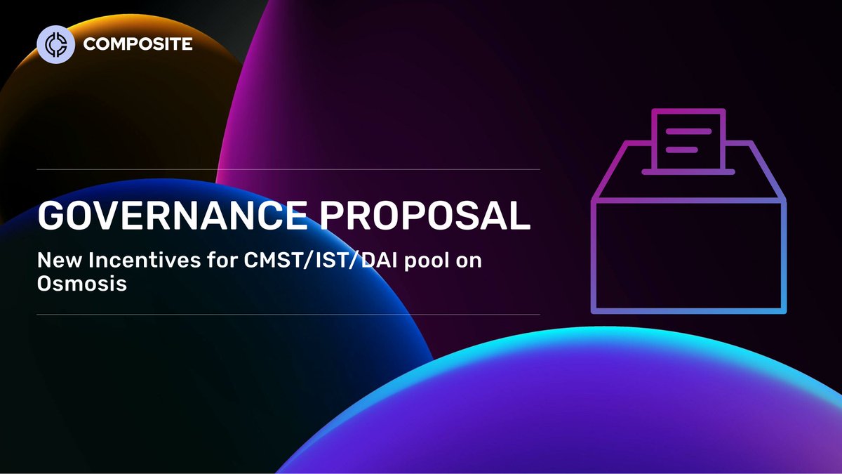 Composite ($CMST - backed by cosmos assets) tweet media