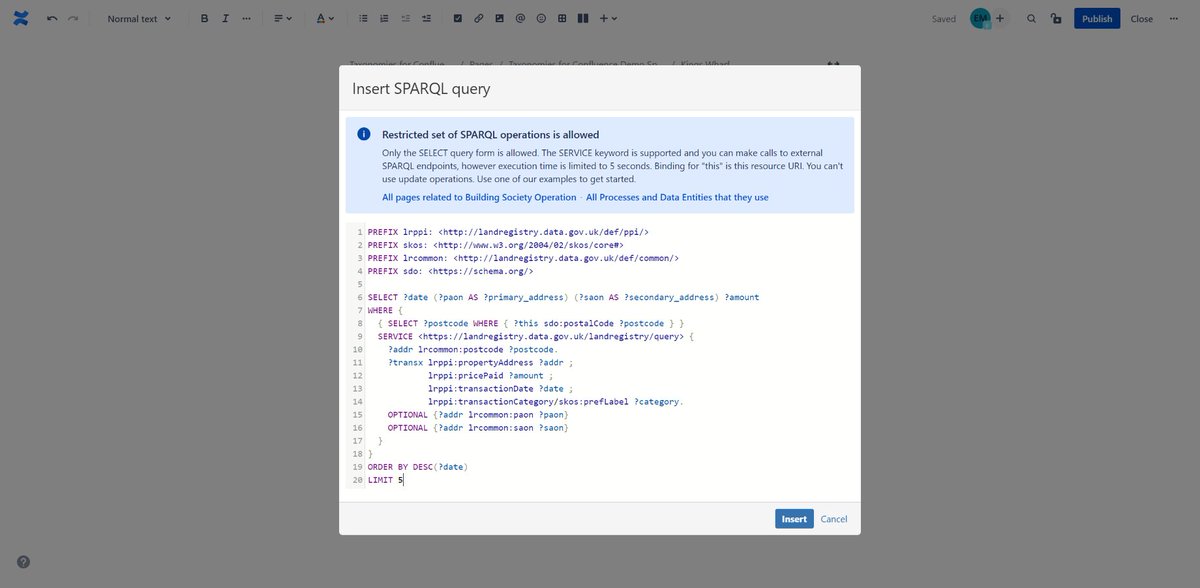 dalsemantics's tweet photo. The new release adds support for federated SPARQL queries with the SERVICE keyword and Confluence resource bindings. https://t.co/YJ5LTUQtHe #confluence #sparql #knowledgegraph https://t.co/0KdiVQ3dOB