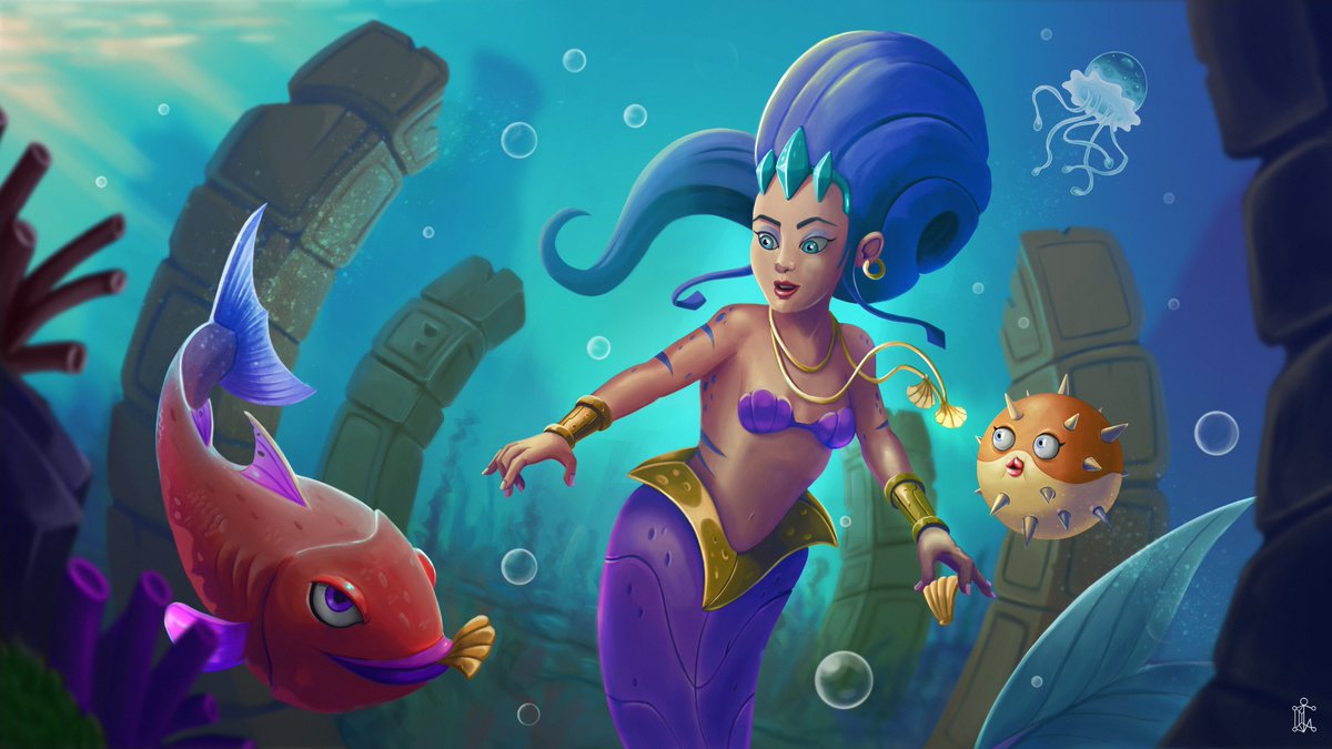 Carermejo's tweet photo. Hi all,
A #mermay illustration just done!

https://t.co/IufTIfe0RZ

#illustration #2d #mermay2023 https://t.co/0e1GETIvNA