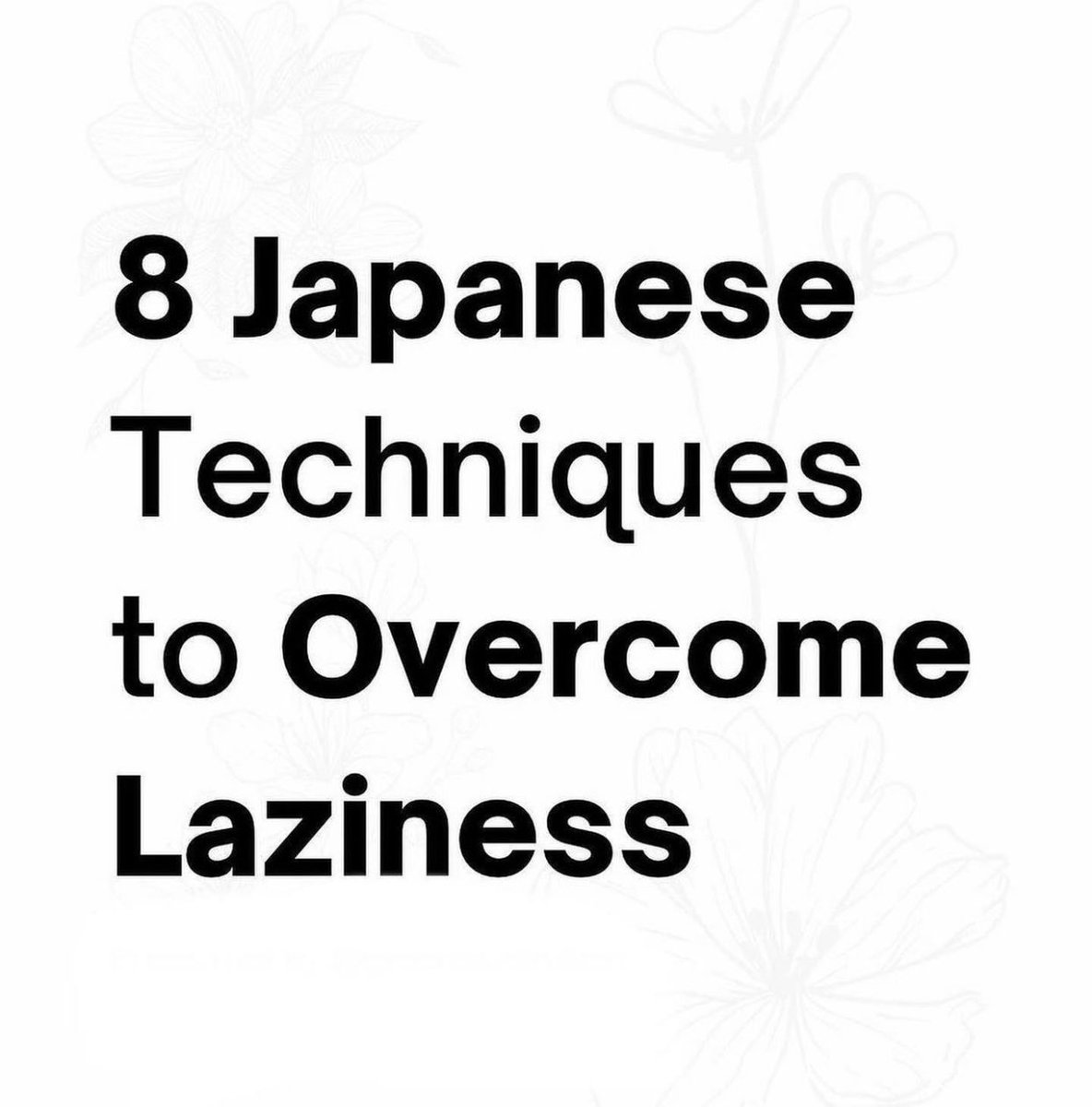 TBusinessaholic's tweet photo. Read this and you will never be lazy again…

//THREAD//🧵 https://t.co/BxmRbXdY60