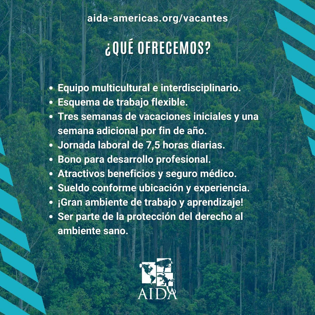 aida_ambiente's tweet photo. VACANTE | #Economista o profesional de áreas afines para el Programa de Ecosistemas. Con experiencia en en #EconomíaEcológica, #EconomíaCircular o valoración de servicios ecosistémicos en América Latina.  

Detalles en👉 https://t.co/oKekimv0OW 
#trabajosverdes #Envirojobs https://t.co/XRmkkPfGTV