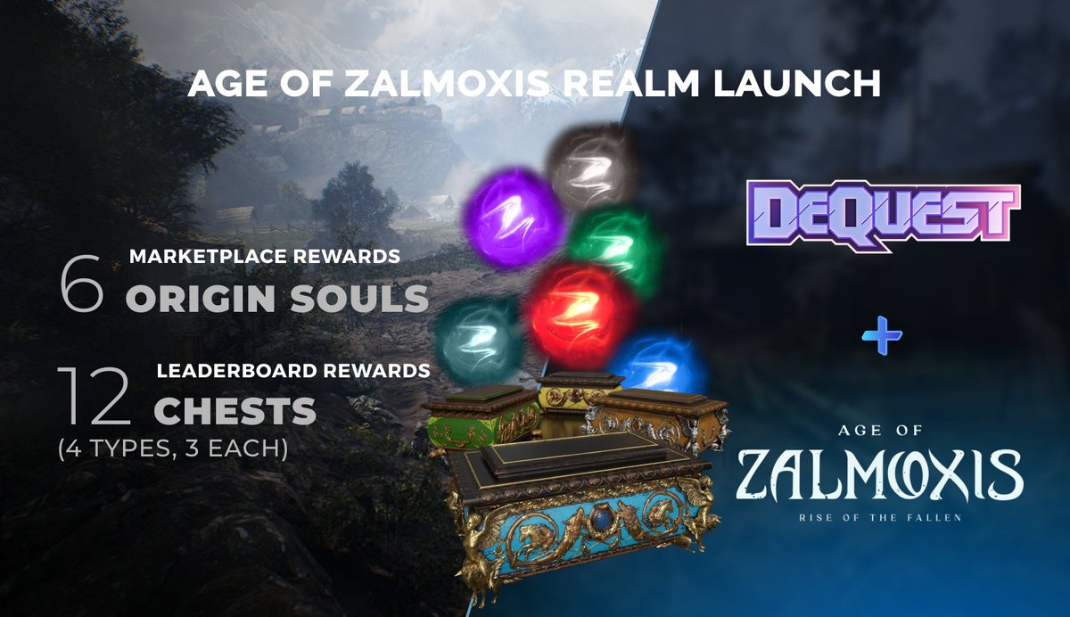 ⚔️ Realm Launch ⚔️

We're excited to unveil a new Realm dedicated to our new partner <a href="/AgeOfZalmoxis/">Age of Zalmoxis - Rise of the Fallen</a>!

🎮 Complete quests in the Realm to earn points for a chance to win awesome prizes in lucky draws!

Participate in the Realm here 👇
beta.dequest.io/realms/age-of-…