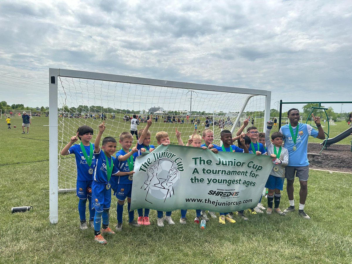 BarcaAcademyCLB's tweet photo. Great weekend of action at the Junior Cup ⚽️🥰

#barcaacademy #fcb #fcbarcelona #fcbmethodology #values #youthsoccer #columbussoccer #soccer #futbol #football #columbus #ohio #usa #forçabarça #ussoccer https://t.co/f9lgo0byhF