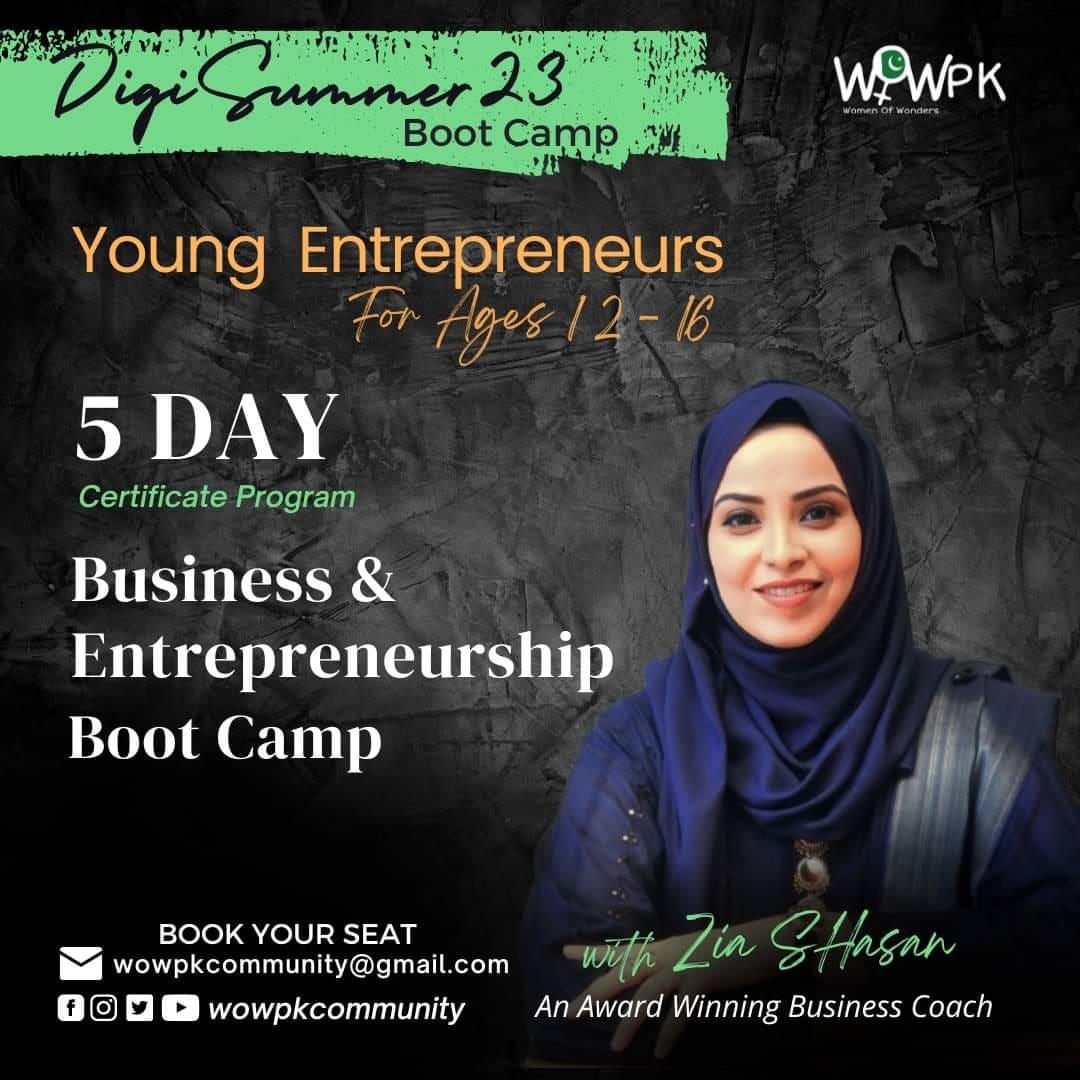 Sign your kids up for the 𝟓 𝐃𝐚𝐲 #𝐁𝐮𝐬𝐢𝐧𝐞𝐬𝐬 &amp; #𝐄𝐧𝐭𝐫𝐞𝐩𝐫𝐞𝐧𝐞𝐮𝐫𝐬𝐡𝐢𝐩 𝐁𝐨𝐨𝐭 𝐂𝐚𝐦𝐩 for 𝐘𝐨𝐮𝐧𝐠 𝐄𝐧𝐭𝐫𝐞𝐩𝐫𝐞𝐧𝐞𝐮𝐫𝐬 (𝐀𝐠𝐞𝐬 𝟏𝟐 - 𝟏𝟔 𝐲𝐞𝐚𝐫𝐬, 𝐛𝐨𝐲𝐬 𝐚𝐧𝐝 𝐠𝐢𝐫𝐥𝐬)
Register Now: forms.gle/Ks9A5pfXBEMx91…
Trainer: <a href="/ZiaSHasan/">Zia S. Hasan</a>