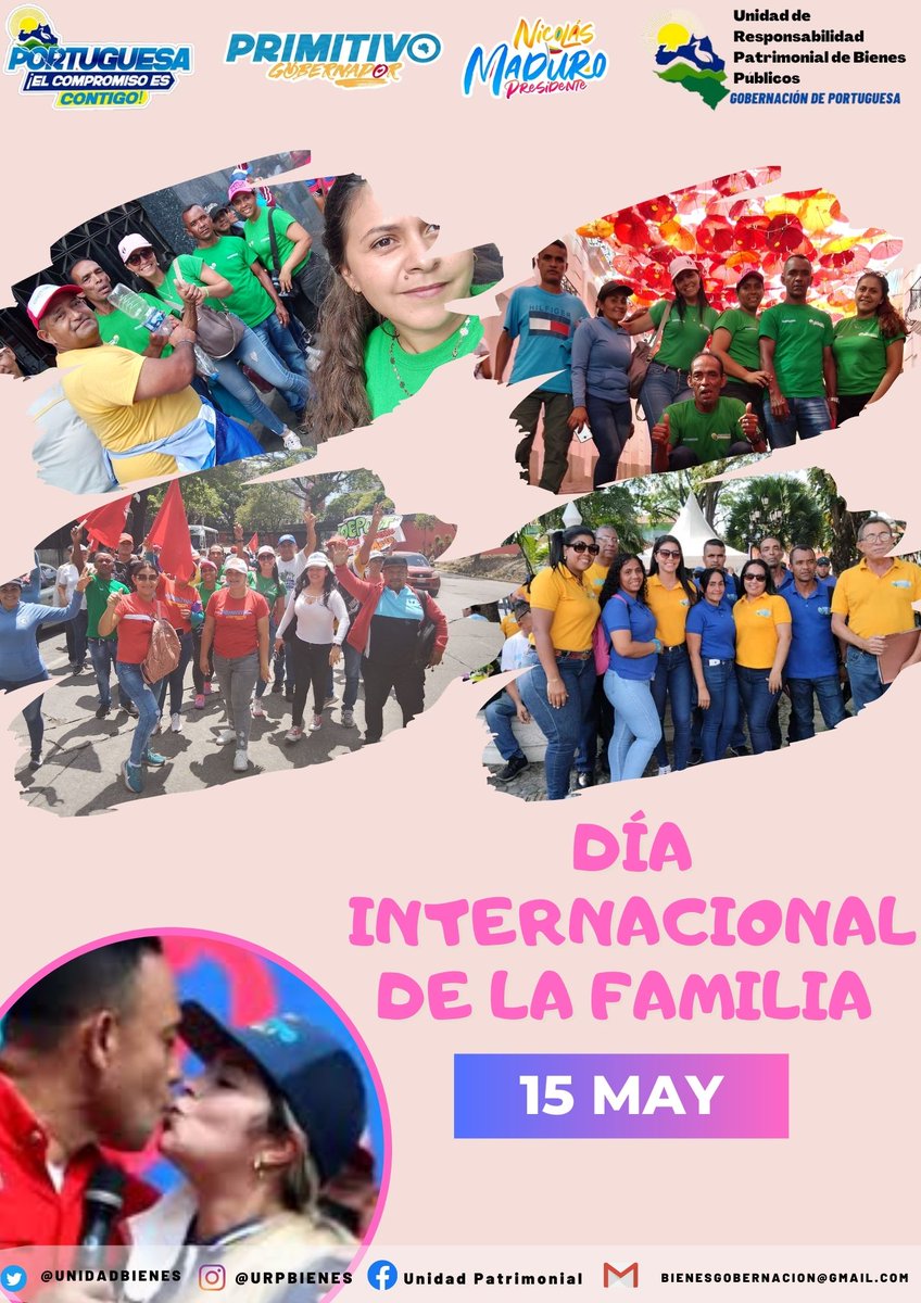 Día Internacional de La Familia

#DíaDeLaMadreEnAmor #Portuguesa