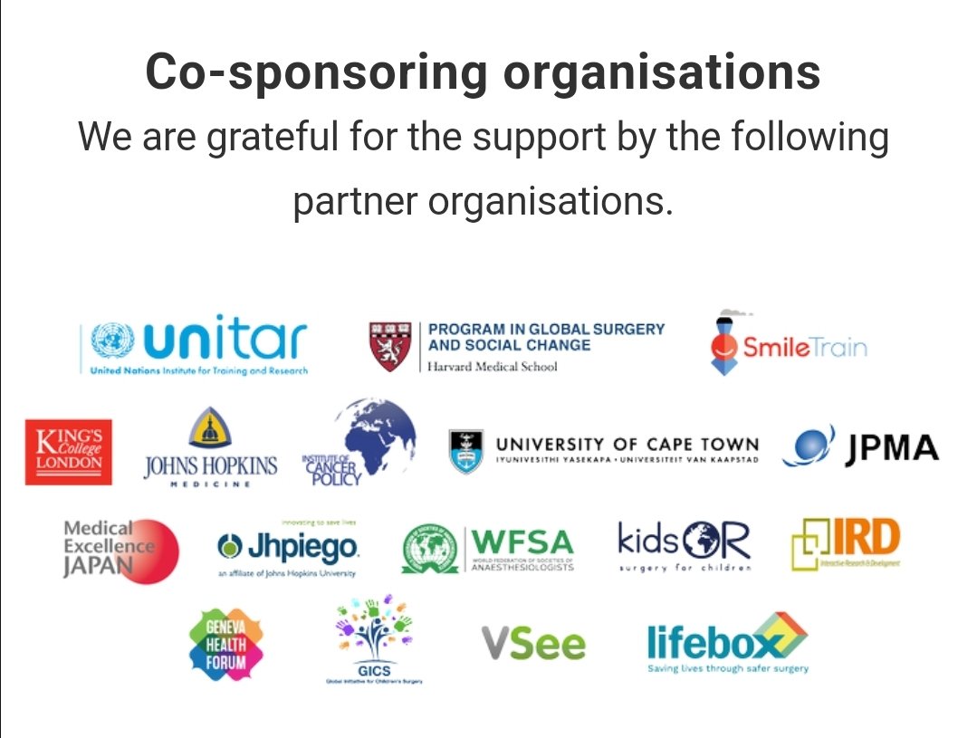 Dominique Vervoort (@dvervoort94) on Twitter photo Next week, on May 23, <a href="/surgfoundation/">The Global Surgery Foundation</a> is organizing another 👏 #WHA76 side event on "Strengthening #HealthSystems Through Upscaling Surgical Care."
Featuring Dr. <a href="/phumlambongcuka/">Phumzile Mlambo-Ngcuka</a>, Prof. <a href="/RifatAtun/">Rifat Atun</a>, Dr. <a href="/Atul_Gawande/">Atul Gawande</a> et al 👇
Join us in-person or online: globalsurgeryfoundation.org/events/wha2023… Next week, on May 23, <a href="/surgfoundation/">The Global Surgery Foundation</a> is organizing another 👏 #WHA76 side event on "Strengthening #HealthSystems Through Upscaling Surgical Care."
Featuring Dr. <a href="/phumlambongcuka/">Phumzile Mlambo-Ngcuka</a>, Prof. <a href="/RifatAtun/">Rifat Atun</a>, Dr. <a href="/Atul_Gawande/">Atul Gawande</a> et al 👇
Join us in-person or online: globalsurgeryfoundation.org/events/wha2023…