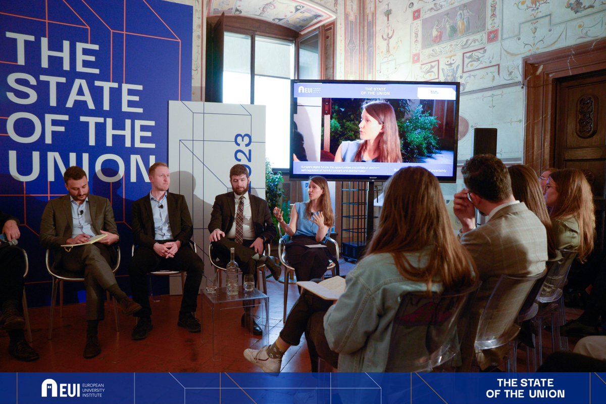 EMIF_Fund's tweet photo. Did you catch our session "Europe's Digital Future" at the @EUISoU?

🗣️You can rewatch speakers discussing online platforms regulation and management of harmful content and #disinformation in Europe

📺https://t.co/mcu7VM2qWO #SOU2023 https://t.co/FGQYjgdv0m