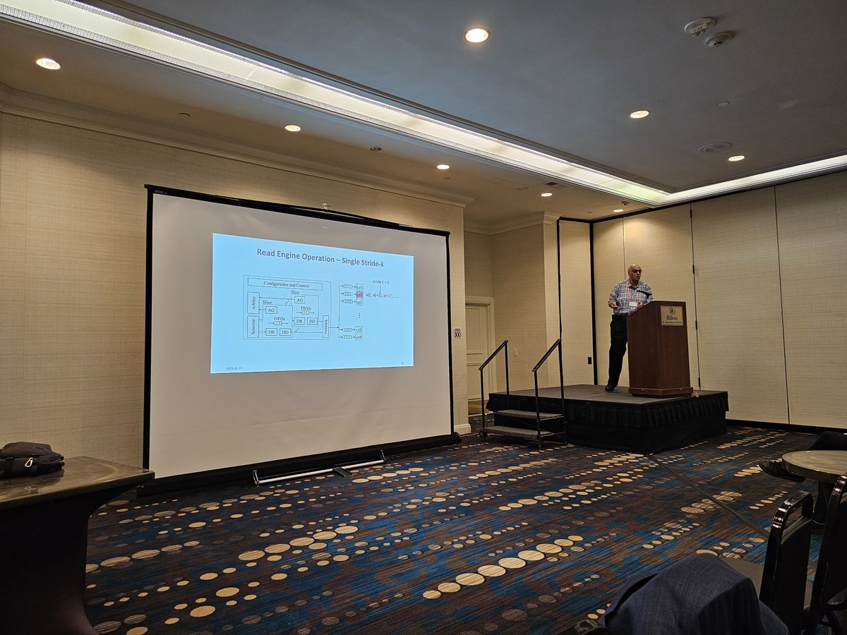 Now at CGRA4HPC(<a href="/IPDPS/">IPDPS</a>). Professor Abdelrahman show how to design CGRAs for high memory throughput!