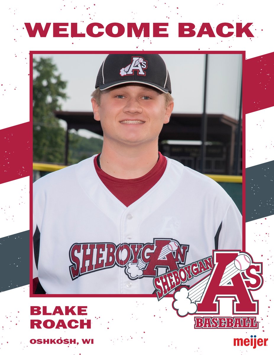 Our last crop of returnees before we meet some of the new guys - welcome back veteran player/coach Cole Miklavcic (as well as the mustache!), and relief pitchers Riley O'Connell and Blake Roach. #GoAsGo