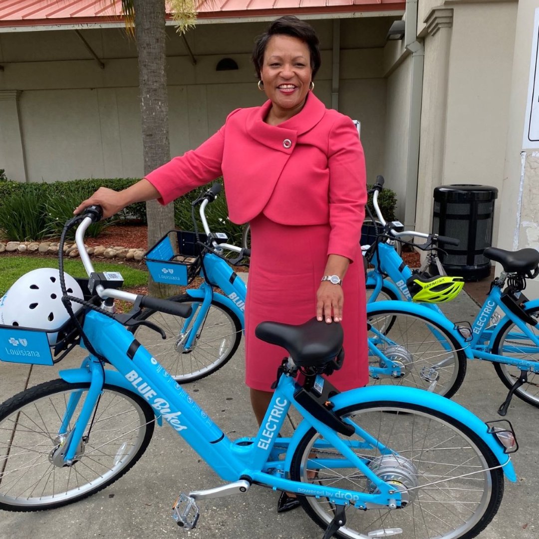Did you know? Today is the first day of 'ride your bicycle' to work week! 
 <a href="/BlueBikesNOLA/">BlueBikesNOLA</a> offers a convenient, fun, and healthy way to experience the city you love.