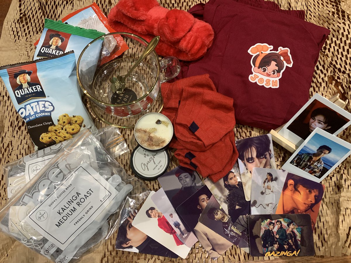 Hello! 

We are selling our last remaining stocks of SB19-inspired care packages, candles, tea infusion sets and linen sprays. 

Kindly visit and check our website gugmacafe.com

Help us clear our remaining stocks!