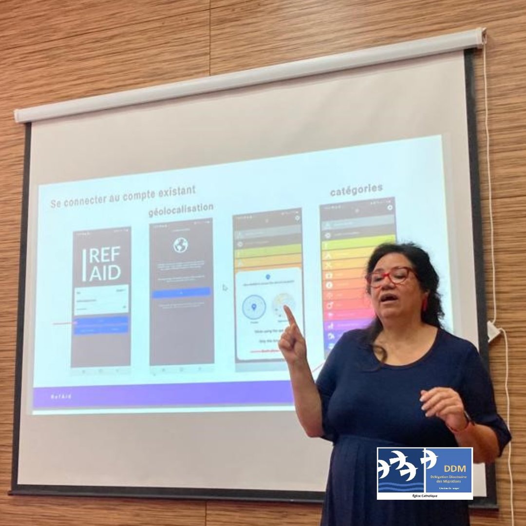 ddmigrations's tweet photo. La seconde journée était consacrée à à la formation des agents de terrain à l'utilisation de l'application #Refaid. https://t.co/7UzU6JNR3B