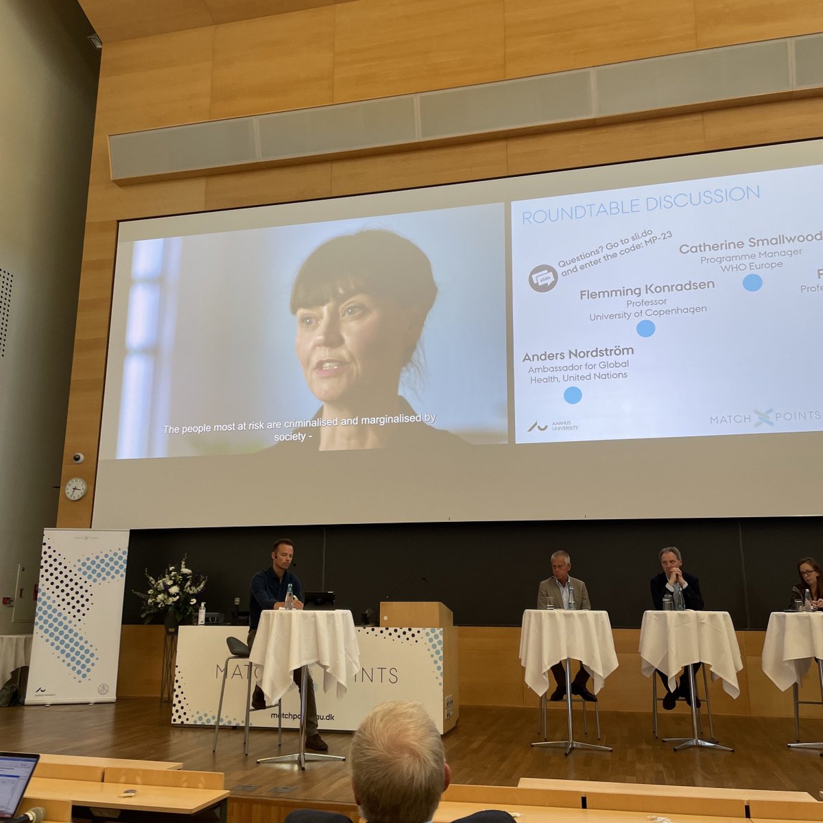 AIDSFondet's tweet photo. WE WANT MORE DIVERSE VOICES REPRESENTED IN GLOBAL HEALTH DISCUSSIONS ✊
Last week we discussed global health challenges and solutions at the #MatchPoints23 conference in Aarhus - but there was a noticeable lack of diversity among the speakers at the conference. https://t.co/NaKMA9j3tm
