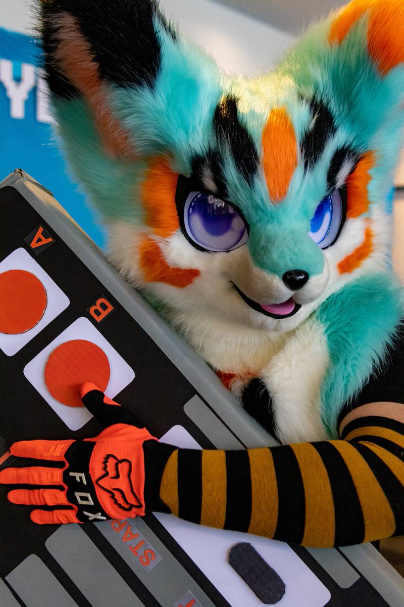 DustyFox626's tweet photo. Got to attend furdu on Saturday and Sunday, had so much fun seeing friends I haven't seen since last year 

📷 @ChipsOtter https://t.co/2V2PZLV0R8