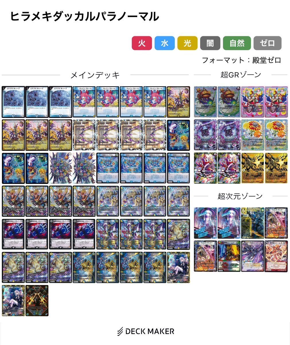 ダッカルパラノーマル デュエルマスターズ デュエルマスターズ 凄惨