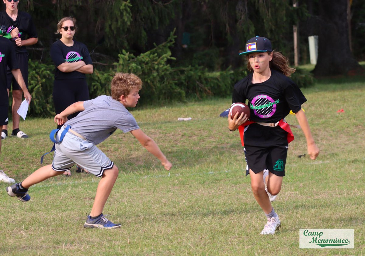 CampMenominee's tweet photo. Running straight for the Summer of 2023! Camp starts 5 weeks from TODAY! #SummersComing #CM2023 #CM96 #CMFootball #WoodysPitch #CantWait #Pumped https://t.co/mQOgv2oMH3