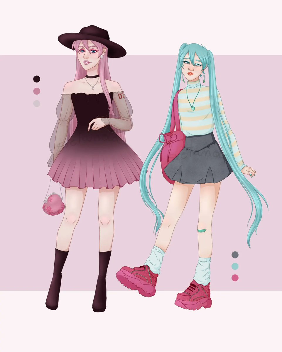 svetanda's tweet photo. #vocaloid #hatsunemiku #lukamegurine https://t.co/ySyoRXhapI