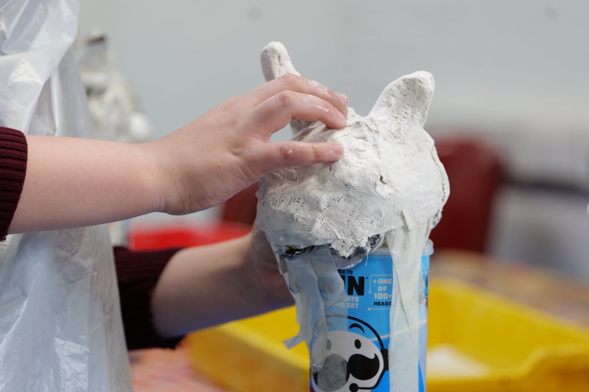 ParboldDouglas's tweet image. The canopic jars are taking shape in @PDA_Y3! 
#pdaart #pdahistory 🤩