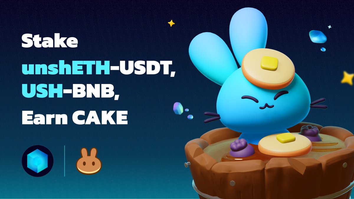 ✨VOTE FOR FREE ✨ for unshETH’s (<a href="/unsheth_xyz/">unshETH</a>) Farm optimization and the introduction of a new Farm!

👨‍🌾 Stake unshETH-USDT (0.25% fee tier) v3 LP to earn $CAKE!
👨‍🌾 Stake USH-BNB (1% fee tier) v3 LP to earn $CAKE!

🗳 Vote FOR FREE on this proposal: pancakeswap.finance/voting/proposa…