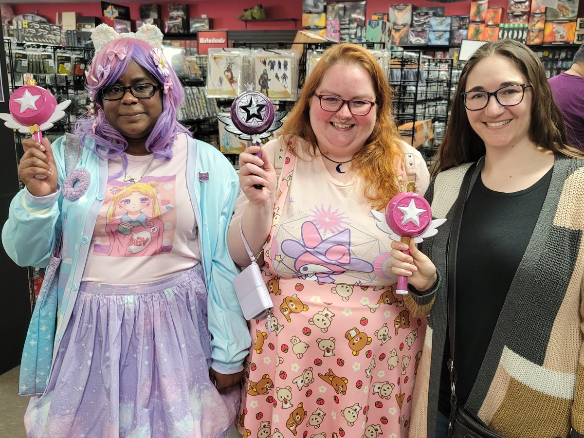 GigaBitesSocial's tweet image. Our Magical Girl event was a blast! Keep an eye on our Facebook for more fun and wacky one-time events! ✨️🎀🌟
#magicalgirl #events #facebookevent #Facebook #hobbyshop #gamestore #SmallBusiness