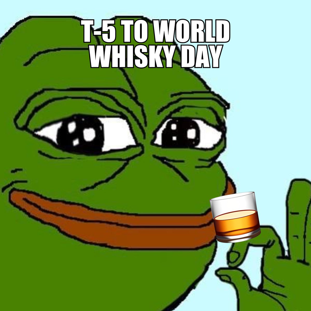 Frac_tional's tweet photo. T-5 TO WORLD #WHISKY DAY https://t.co/bSNek2AVPw