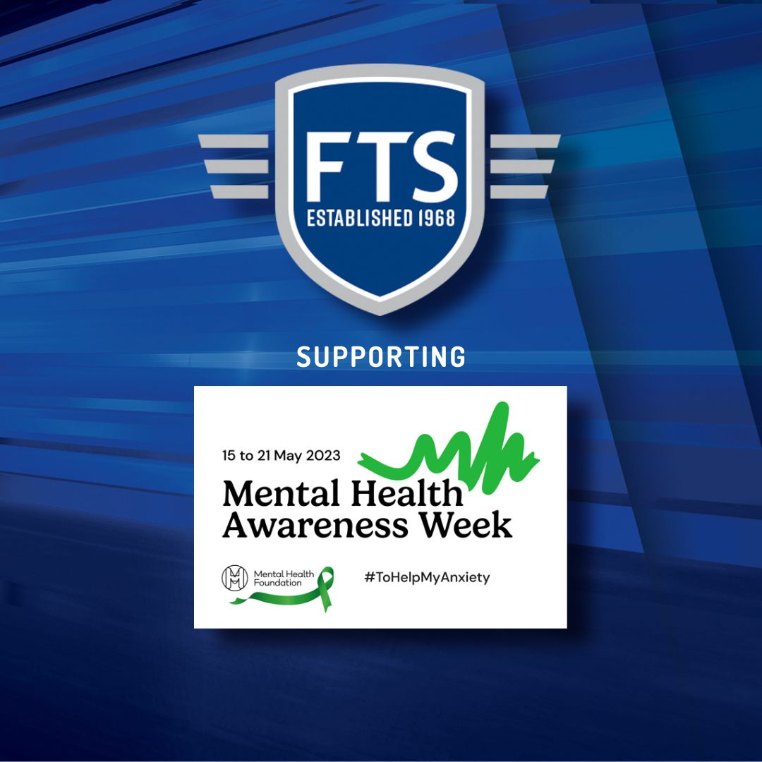 FTS1968's tweet photo. It's Mental Health Awareness week and we’re supporting the campaign across The FTS Group.
We have in-house qualified Mental Health First Aid Champions who are trained to recognise the signs of poor mental health as well as offer support and advice to colleagues. #serioustruckin https://t.co/cnHpwbaFQs