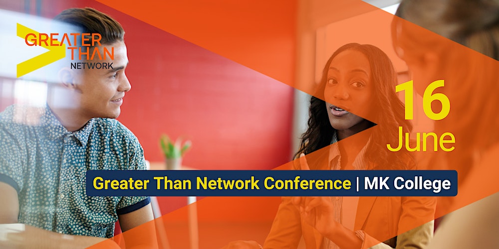 🚨 We have some more places available for the #GreaterThanNetwork #conference at the <a href="/ChaffronCentre/">The Chaffron Centre</a> on the 16th June (10:00 - 16:00). 🗓️

Register your places here: bit.ly/3K3Msj0  

#GreaterThan #Network #MKCollege #ChaffronCentre #Education #EnglishAndMaths