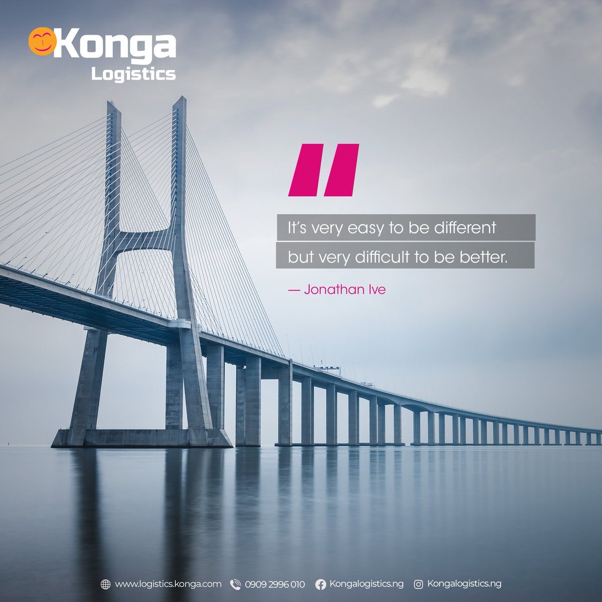 KongaLogistics's tweet photo. Start the week with a positive mind. 

With that alone, you can do the impossible.
.
.
.
.
#kongalogistics #newweek #positivemindset https://t.co/LpuvcokJHj