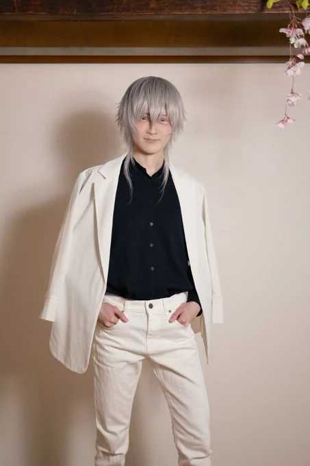 【コスプレイ】【捏造衣装】 雑誌風ブレザー鶴丸国永 らるーさん そら