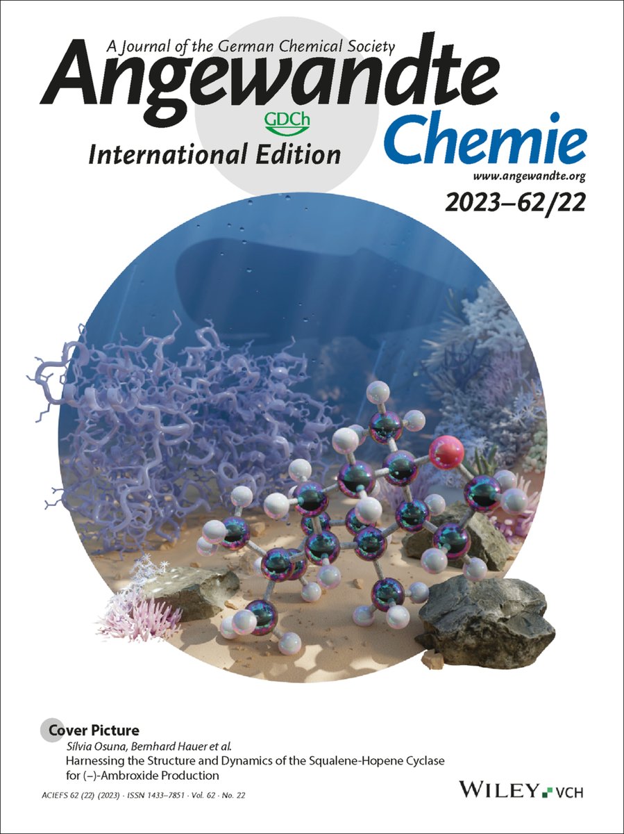 IQCC UdG (@iqccudg) on Twitter photo Cover <a href="/angew_chem/">Angewandte Chemie</a> on Harnessing the Structure and Dynamics of the Squalene-Hopene Cyclase for (−)-Ambroxide Production by <a href="/CuradoChristian/">Christian Curado</a> <a href="/silviaosu/">Silvia Osuna</a> in collaboration with B. Hauer <a href="/Uni_Stuttgart/">Uni Stuttgart</a>
iqcc.udg.edu/wordpress/2023… Cover <a href="/angew_chem/">Angewandte Chemie</a> on Harnessing the Structure and Dynamics of the Squalene-Hopene Cyclase for (−)-Ambroxide Production by <a href="/CuradoChristian/">Christian Curado</a> <a href="/silviaosu/">Silvia Osuna</a> in collaboration with B. Hauer <a href="/Uni_Stuttgart/">Uni Stuttgart</a>
iqcc.udg.edu/wordpress/2023…