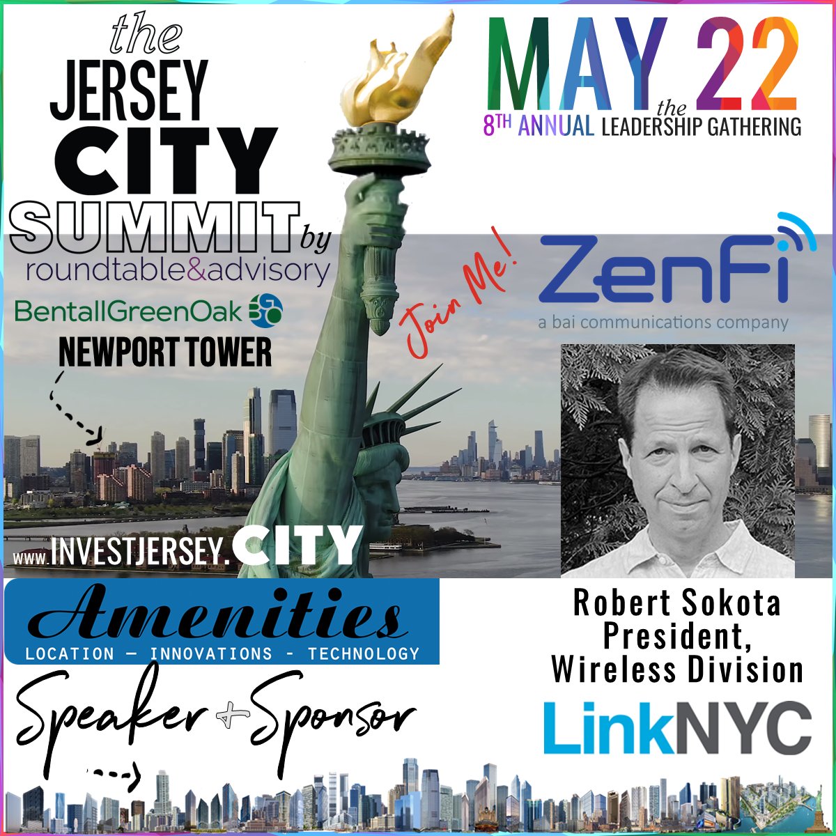 ZenFi Networks (@zenfi_networks) on Twitter photo Join us at the Jersey City Summit on May 22nd and hear our President of Link Solutions, Robert Sokota, speak on the Amenities panel at 11:20am. Check it out: loom.ly/AXPtjBc
Register to attend: loom.ly/EtfJsWM
#JerseyCitySummit #TheJerseyCitySummit <a href="/TheJCSummit/">The Jersey City Summit</a> Join us at the Jersey City Summit on May 22nd and hear our President of Link Solutions, Robert Sokota, speak on the Amenities panel at 11:20am. Check it out: loom.ly/AXPtjBc
Register to attend: loom.ly/EtfJsWM
#JerseyCitySummit #TheJerseyCitySummit <a href="/TheJCSummit/">The Jersey City Summit</a>