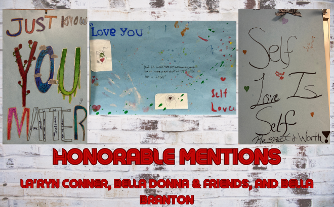 BlackWaterMS's tweet photo. Student poster contestants were called down  Thursday to announce the winners. We are happy with all the posters turned in and are planning on continuing the poster contest next year. Thanks to our Title1 team for coordinating all of the student activities! https://t.co/GiL1LS8p0j