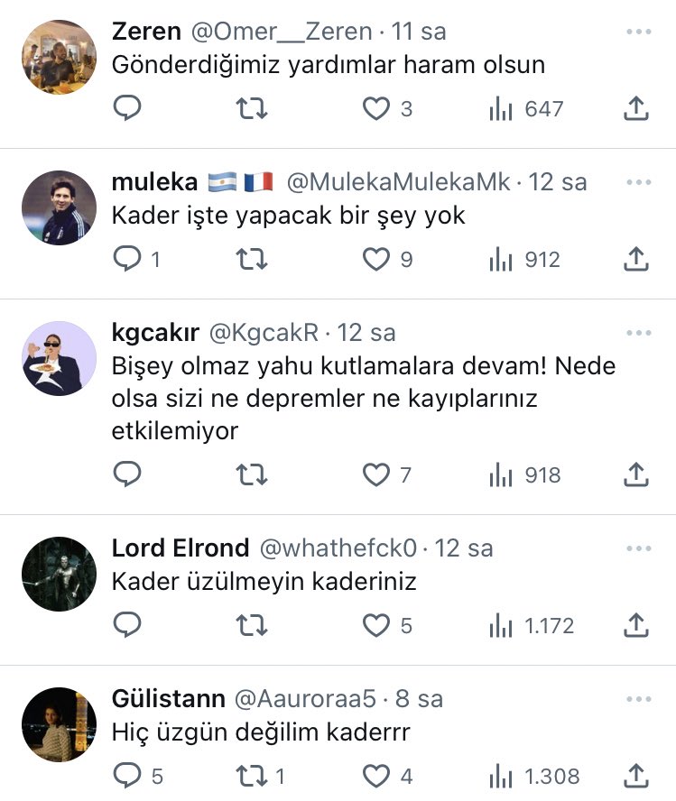 dailyislamist's tweet photo. 🔴 Bugün Kahramanmaraş ve Malatya’da meydana gelen 3.1’lik deprem sonrası bazı Kılıçdaroğlu seçmenlerinin yaptığı paylaşımlar: https://t.co/3pjlyJtmri