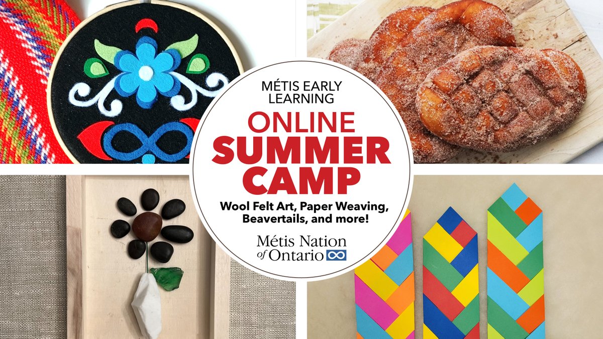 The #MNO is excited to offer a Summer Camp virtually in June and July for Métis children ages 3-12 years! Have your little ones experience Métis traditions and connect to our ancestors! For more info and to register, visit: bit.ly/3W8IsDt