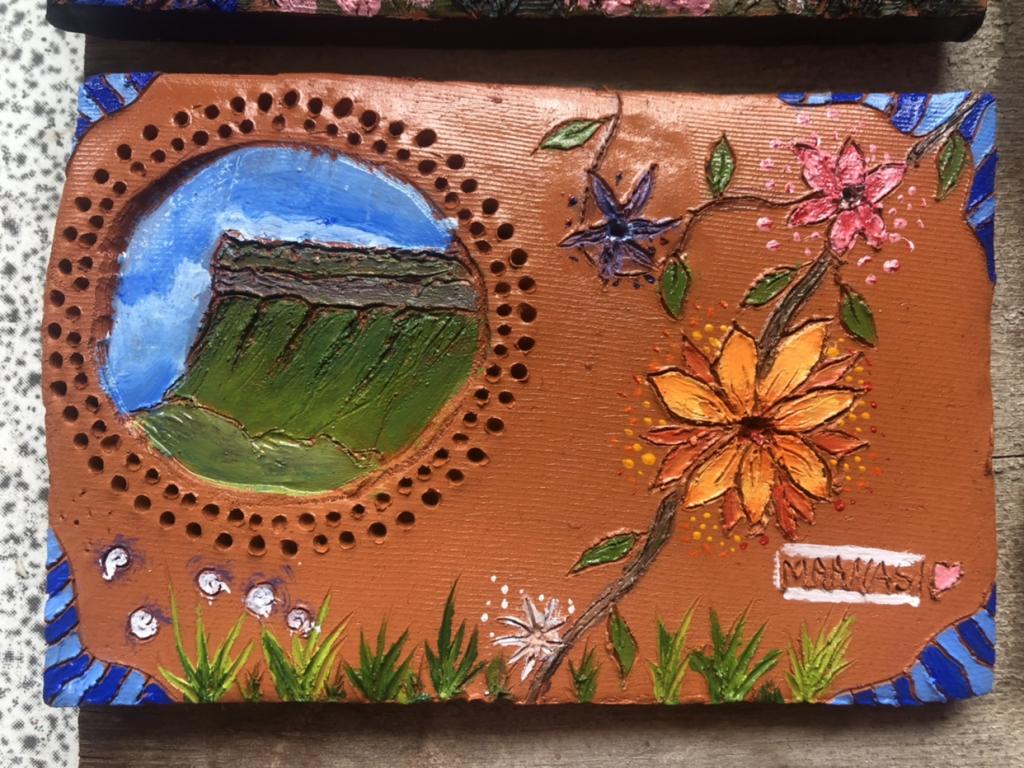 MercySligo's tweet photo. Our TY students did 3 workshops with local ceramic artist @tomcalleryceramics.Each student created a clay tile inspired by the Benbulben forest walk they completed a few months ago with the two collaborating primary schools in our creative cluster.#clay #ceramic #creativecluster https://t.co/XB25LyMiyg
