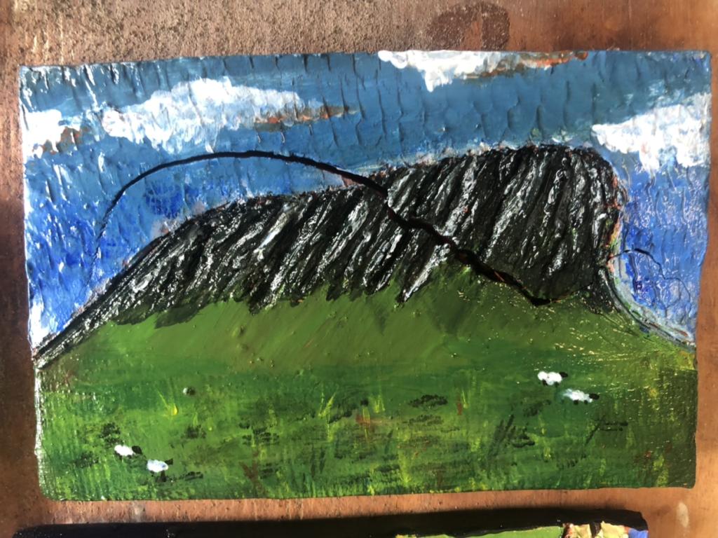 MercySligo's tweet photo. Our TY students did 3 workshops with local ceramic artist @tomcalleryceramics.Each student created a clay tile inspired by the Benbulben forest walk they completed a few months ago with the two collaborating primary schools in our creative cluster.#clay #ceramic #creativecluster https://t.co/XB25LyMiyg