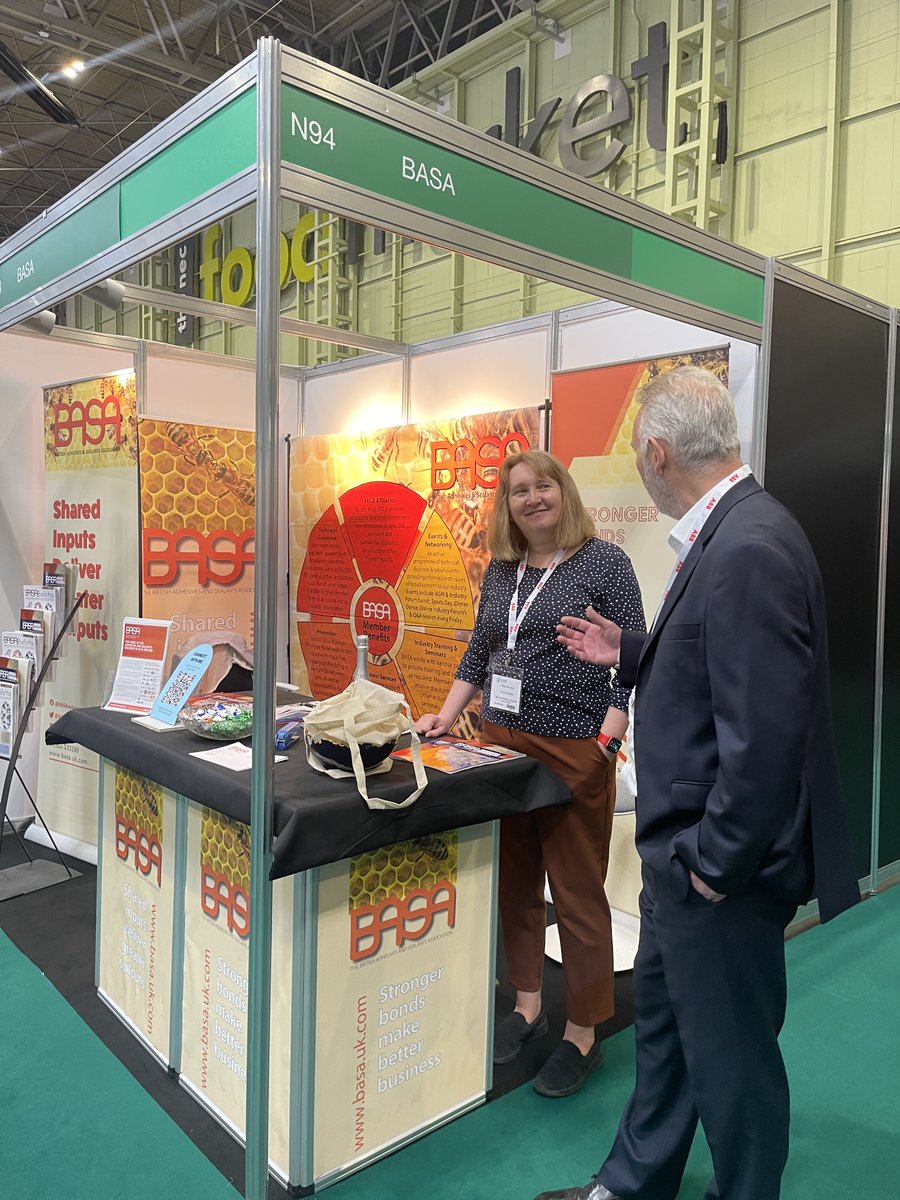 Thank you @chemukexpo for organising another successful show! 
BASA team gave presentations on challenges of packaging &amp; food contact regulation &amp; navigating challenges facing suppliers in construction adhesives &amp; sealants - presentations will be available for members to watch.